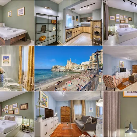 公寓 Chic 2 Bedroom In Balluta, St Julians By Sf Homes